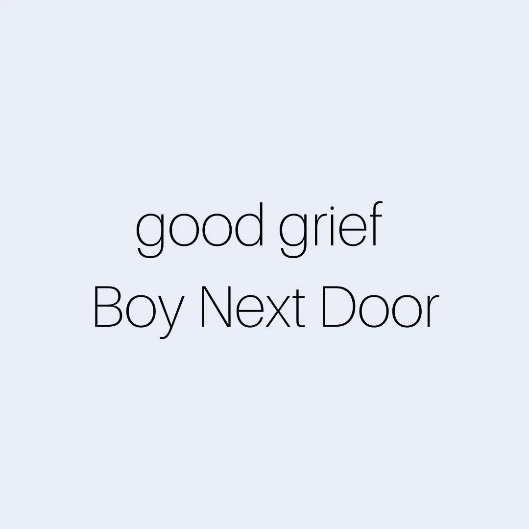 L’Appartement ◆ 【GOOD GRIEF!】Border C/S Cozy Comforts – Good Grief